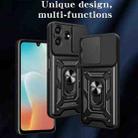 For ZTE Axon 50 Lite 4G Sliding Camera Cover Design TPU+PC Phone Case(Red) - 2