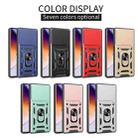 For itel S24 Sliding Camera Cover Design TPU+PC Phone Case(Blue) - 2