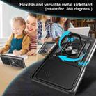 For itel P55 4G Sliding Camera Cover Design TPU+PC Phone Case(Green) - 3