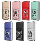 For itel P55 4G Sliding Camera Cover Design TPU+PC Phone Case(Silver) - 2