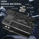 For Samsung Galaxy XCover7 Pro Sliding Camera Cover Design TPU+PC Phone Case(Black) - 3