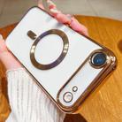 For iPhone 17 Air Electroplating MagSafe Phone Case(Gold) - 1