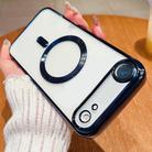 For iPhone 17 Air Electroplating MagSafe Phone Case(Dark Blue) - 1