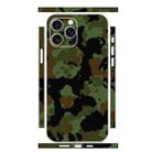 For iPhone 15 Pro Max All-inclusive PET Phone Decal Adhesive Sticker(Camouflage Green) - 1