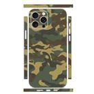 For iPhone 15 Pro Max All-inclusive PET Phone Decal Adhesive Sticker(Camouflage Brown) - 1