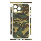 For iPhone 15 Pro Max All-inclusive PET Phone Decal Adhesive Sticker(Camouflage Brown) - 2