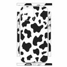 For iPhone 15 Pro Max All-inclusive PET Phone Decal Adhesive Sticker(Black White Cow Pattern) - 2