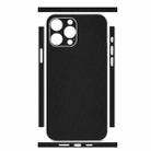 For iPhone 15 Pro Max All-inclusive PET Phone Decal Adhesive Sticker(Black) - 2