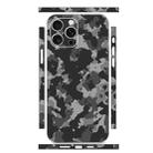 For iPhone 15 Pro Max All-inclusive PET Phone Decal Adhesive Sticker(Camouflage Black) - 1