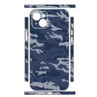 For iPhone 15 Plus All-inclusive PET Phone Decal Adhesive Sticker(Camouflage Blue) - 2