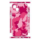 For iPhone 15 Plus All-inclusive PET Phone Decal Adhesive Sticker(Rose Pink) - 2