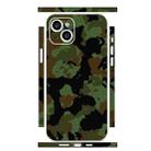 For iPhone 15 Plus All-inclusive PET Phone Decal Adhesive Sticker(Camouflage Green) - 1