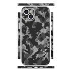 For iPhone 15 Plus All-inclusive PET Phone Decal Adhesive Sticker(Camouflage Black) - 1