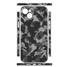 For iPhone 15 Plus All-inclusive PET Phone Decal Adhesive Sticker(Camouflage Black) - 2