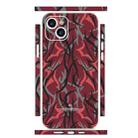 For iPhone 15 All-inclusive PET Phone Decal Adhesive Sticker(Red Lines) - 1