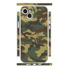 For iPhone 15 All-inclusive PET Phone Decal Adhesive Sticker(Camouflage Brown) - 1