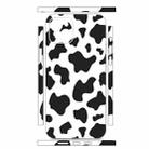 For iPhone 15 All-inclusive PET Phone Decal Adhesive Sticker(Black White Cow Pattern) - 2