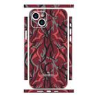 For iPhone 14 All-inclusive PET Phone Decal Adhesive Sticker(Red Lines) - 1