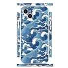 For iPhone 14 All-inclusive PET Phone Decal Adhesive Sticker(Waves) - 1