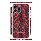 For iPhone 14 Pro All-inclusive PET Phone Decal Adhesive Sticker(Red Lines) - 1