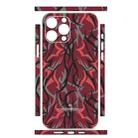 For iPhone 14 Pro All-inclusive PET Phone Decal Adhesive Sticker(Red Lines) - 2