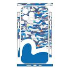 For iPhone 14 Pro All-inclusive PET Phone Decal Adhesive Sticker(Blue Ripples) - 2