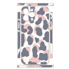 For iPhone 14 Pro All-inclusive PET Phone Decal Adhesive Sticker(Purple Pink Cow Pattern) - 2