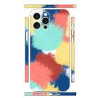 For iPhone 13 Pro All-inclusive PET Phone Decal Adhesive Sticker(Green Yellow) - 1