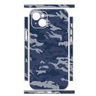 For iPhone 13 mini All-inclusive PET Phone Decal Adhesive Sticker(Camouflage Blue) - 2