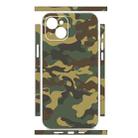 For iPhone 13 mini All-inclusive PET Phone Decal Adhesive Sticker(Camouflage Brown) - 2