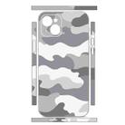 For iPhone 13 mini All-inclusive PET Phone Decal Adhesive Sticker(Camouflage White) - 2