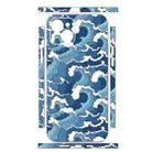 For iPhone 13 mini All-inclusive PET Phone Decal Adhesive Sticker(Waves) - 2