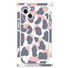 For iPhone 13 mini All-inclusive PET Phone Decal Adhesive Sticker(Purple Pink Cow Pattern) - 1