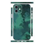 For iPhone 12 All-inclusive PET Phone Decal Adhesive Sticker(Dark Green Seabed) - 1