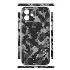 For iPhone 12 All-inclusive PET Phone Decal Adhesive Sticker(Camouflage Black) - 2