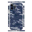 For iPhone 12 Pro Max All-inclusive PET Phone Decal Adhesive Sticker(Camouflage Blue) - 1