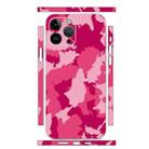 For iPhone 12 Pro Max All-inclusive PET Phone Decal Adhesive Sticker(Rose Pink) - 1