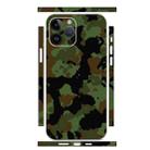 For iPhone 12 Pro Max All-inclusive PET Phone Decal Adhesive Sticker(Camouflage Green) - 1