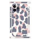 For iPhone 12 Pro Max All-inclusive PET Phone Decal Adhesive Sticker(Purple Pink Cow Pattern) - 1