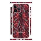 For iPhone 12 Pro All-inclusive PET Phone Decal Adhesive Sticker(Red Lines) - 1