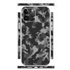 For iPhone 12 Pro All-inclusive PET Phone Decal Adhesive Sticker(Camouflage Black) - 1