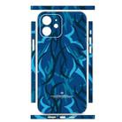 For iPhone 12 mini All-inclusive PET Phone Decal Adhesive Sticker(Blue Lines) - 2