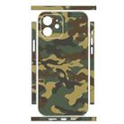 For iPhone 12 mini All-inclusive PET Phone Decal Adhesive Sticker(Camouflage Brown) - 2