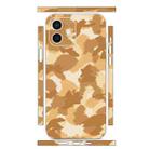 For iPhone 12 mini All-inclusive PET Phone Decal Adhesive Sticker(Camouflage Gold) - 1