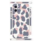 For iPhone 12 mini All-inclusive PET Phone Decal Adhesive Sticker(Purple Pink Cow Pattern) - 1