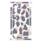 For iPhone 12 mini All-inclusive PET Phone Decal Adhesive Sticker(Purple Pink Cow Pattern) - 2