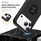 For iPhone 17 Pro Max PC + TPU Magnetic Phone Case with Invisible Ring Holder(Black) - 3