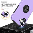 For iPhone 17 PC + TPU Magnetic Phone Case with Invisible Ring Holder(Purple) - 3
