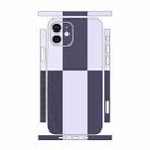 For iPhone 12 Color Matching All-inclusive PET Phone Decal Adhesive Sticker(Dark Light Purple) - 1