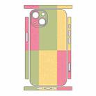 For iPhone 13 Color Matching All-inclusive PET Phone Decal Adhesive Sticker(Green Yellow) - 2